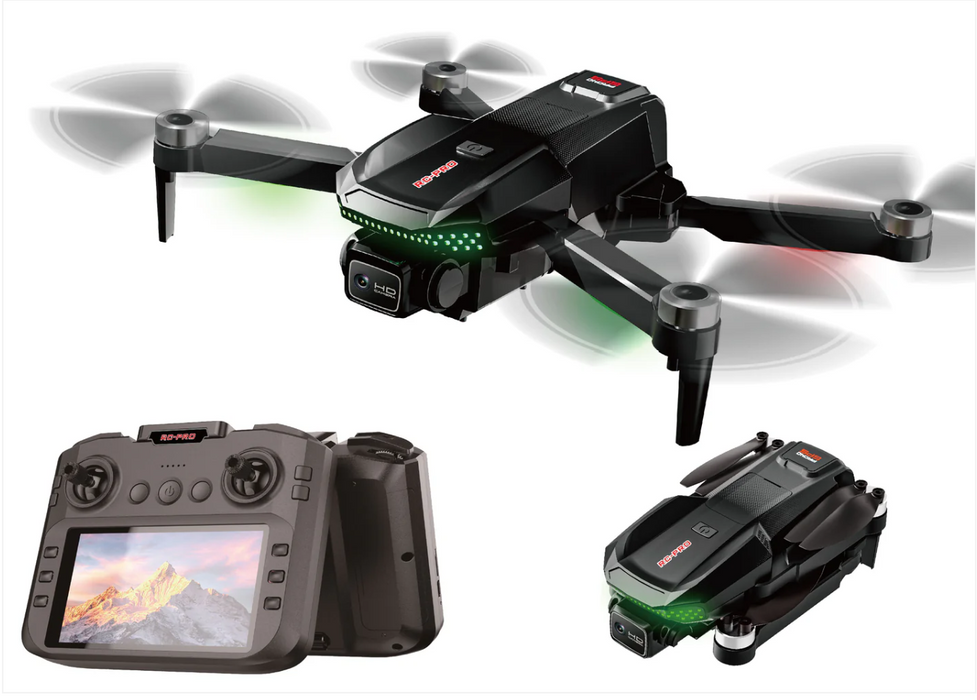 Brushless HD Camera Drone with GPS and built in screen PRO40-GPS