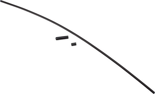 Antenna, tube, black (1)/ vinyl antenna cap (1)/ wire retainer (1)