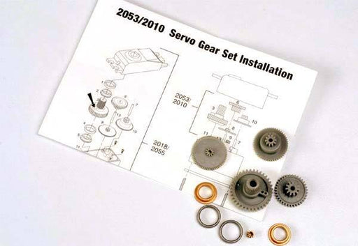 Servo gears (for 2055, 2056 servos)