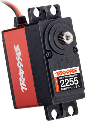 Servo, digital high-torque 400 brushless, metal gear (ball bearing), waterproof