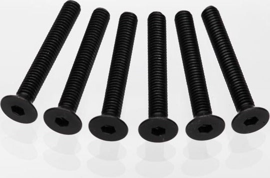 Screws, 4x30mm countersunk machine (hex drive) (6)