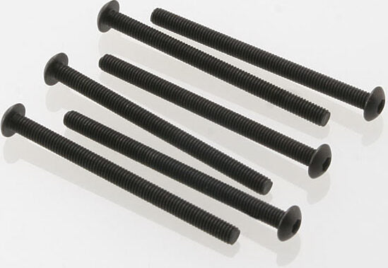 Screws, 3x40mm button-head machine (hex drive) (6)