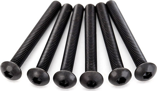 Screws, 4x35mm button-head machine (hex drive) (6)