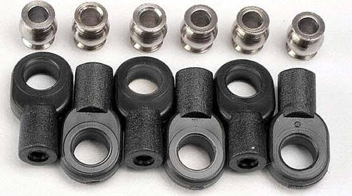 Rod Ends, short (6)/ hollow balls (6)
