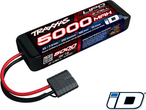 5000mAh 7.4v 2-Cell 25C LiPo Battery