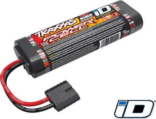 Battery, Power Cell, 3000mAh (NiMH, 6-C flat, 7.2V)