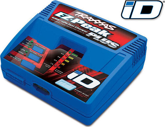 Charger, EZ-Peak Plus, 4 amp, NiMH/LiPo with iD Auto Battery Identification