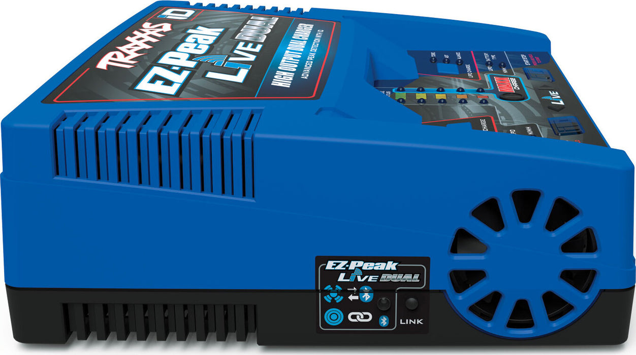 Charger, EZ-Peak Live Dual, 200W, NiMH/LiPo with iD Auto Battery Identification