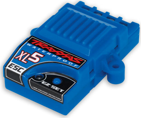 XL-5 Electronic Speed Control, waterproof (land version, low-voltage detection, fwd/rev/brake)