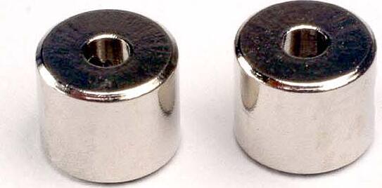 Collars, screw (2)/ set screws, 3mm (2)