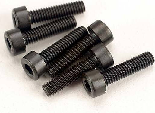 Screws, 2.5x10mm cap-head machine (hex drive) (6)