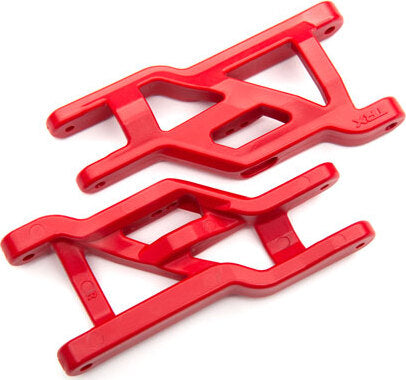 Suspension arms, red, front, heavy duty (2)