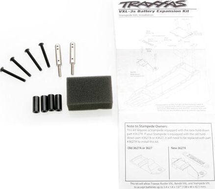 Battery expansion kit (allows for installation of taller multi-cell battery packs)