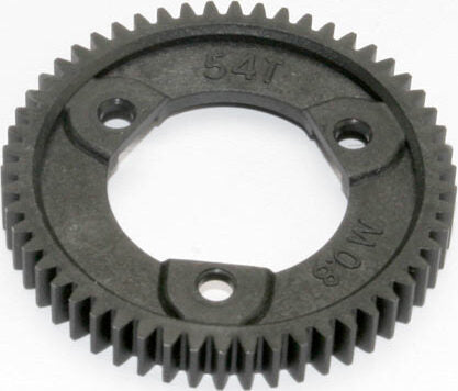 Spur gear, 54-tooth (0.8 metric pitch, compatible with 32-pitch) (for center differential)