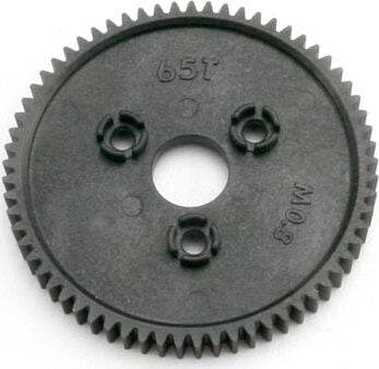 Spur gear, 65-tooth (0.8 metric pitch, compatible with 32-pitch)
