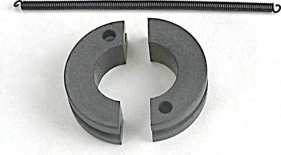 Clutch shoes (2)/ spring (N. Rustler/N.Sport/N.Stampede)