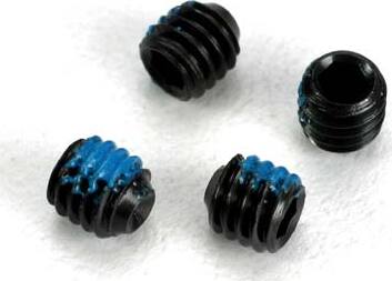 Screws, set (grub) 4mm (6) (with threadlock)