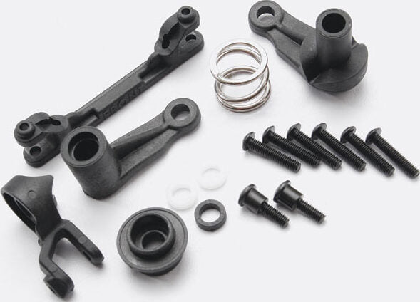 Steering bellcranks/ servo saver/ servo saver spring/ servo spring retainer (requires 5x11mm BB (2))