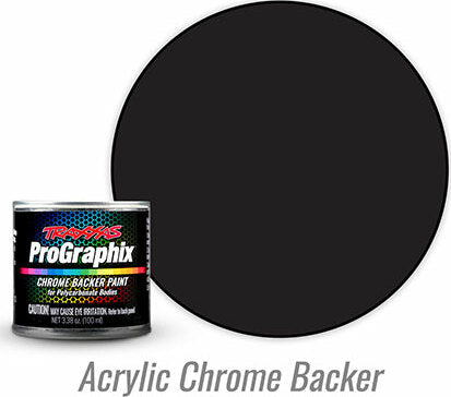 Backing paint, ProGraphix®, black, acrylic (100mL)