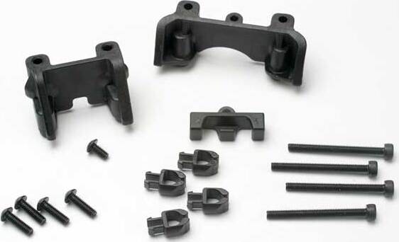 Shock mounts (front & rear)/ wire clip (1)/ chassis wire clips (4)/ 3x32mm CS (4)/ 3x6mm BCS (1)