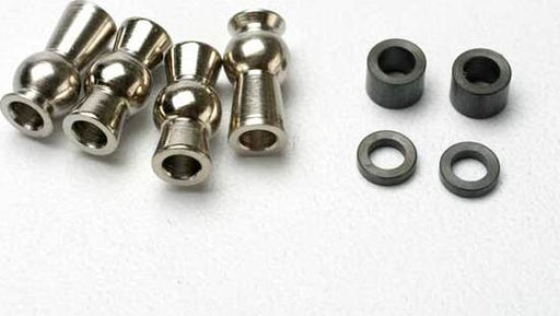 Hollow ball, tall centered (2)/ tall offset hollow ball (2)/ bump steer adjustment shims; 3.5mm (2), 1.17mm (2)