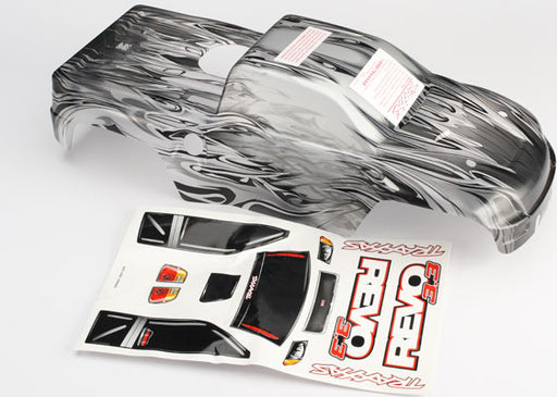 Body, Revo 3.3, ProGraphix (replacement for painted body. Graphics are printed, requires paint & final color application)/decal sheet