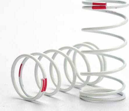 Spring, shock (white) (GTR) (std. rear) (1.4 rate pink) (1 pair)