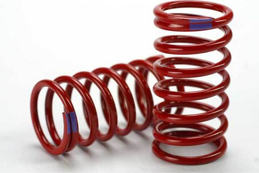 Spring, shock (red) (GTR) (6.4 rate purple) (1 pair)