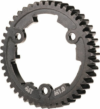 Spur Gear, 46-Tooth, Steel (Wide Face, 1.0 Metric Pitch)