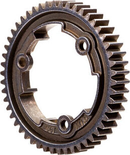 Spur gear, 50-tooth, steel (wide-face, 1.0 metric pitch)