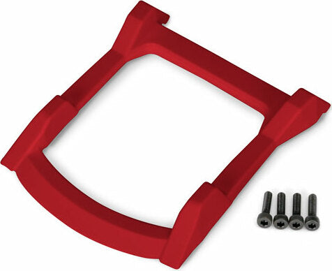 Skid Plate, Roof (body) (Red)/ 3x12mm CS (4)