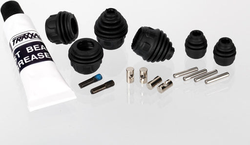 Rebuild kit, steel-splined constant-velocity driveshafts (includes pins, dustboots, lube, and hardware)