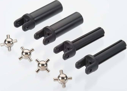 Half shafts, heavy duty (external splined (2)/ internal splined (2))/ metal u-joints (4)