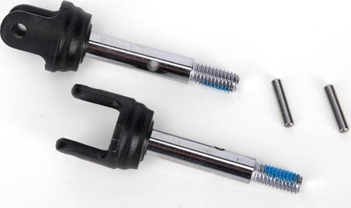 Stub axles, rear, heavy duty (2)/pins (2)