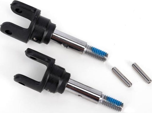 Stub axles, front, heavy duty (2)/ yokes (2)/ pins (4)