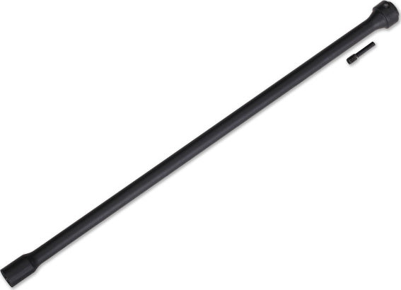 Driveshaft, center, plastic (black)/ screw pin