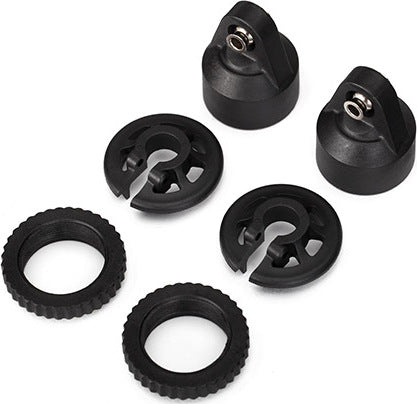 Shock caps, GTX shocks/ spring perch/ adjusters/ 2.5x14mm CS (2) (for 2 shocks)