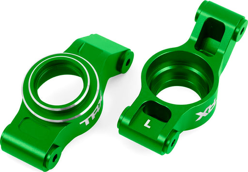 Stub Axle Carriers Alum Green L/R