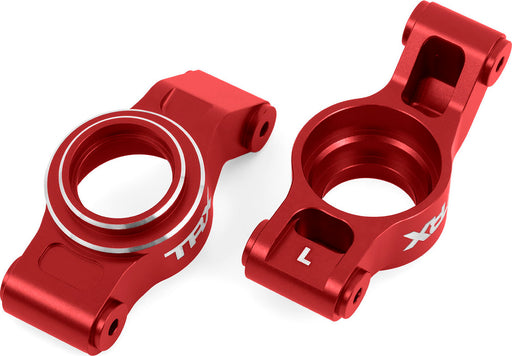 Stub Axle Carriers Alum Red L/R