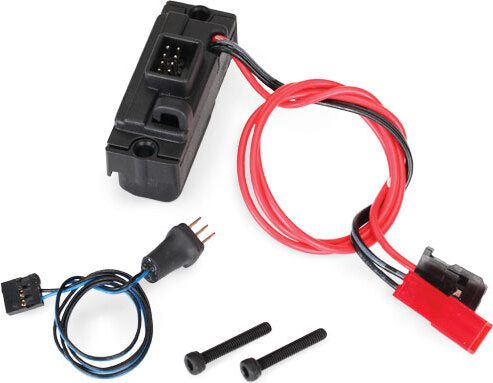 LED lights, power supply (regulated, 3V, 0.5-amp), TRX-4/ 3-in-1 wire harness