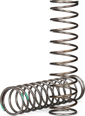 Springs, shock (natural finish) (GTS) (0.54 rate, green stripe) (2)
