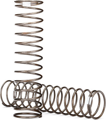 Springs, shock (natural finish) (GTS) (0.30 rate, white stripe) (2)