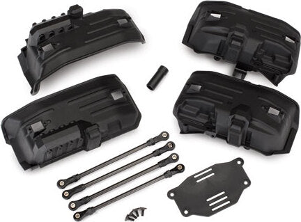 Chassis conversion kit, TRX-4 (long to short wheelbase) (includes rear upper & lower suspension links, front & rear inner fenders, short female half shaft, battery tray, 3x8mm FCS (4))