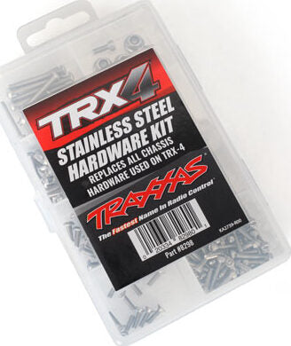 Hardware kit, stainless steel, TRX-4 (contains all stainless steel hardware used on TRX-4)