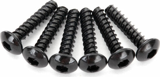 Screws, 2.6x12mm Button-head, Self-tapping (hex Drive) (6)