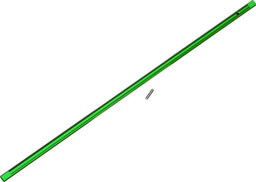 Driveshaft, center, aluminum (green-anodized)