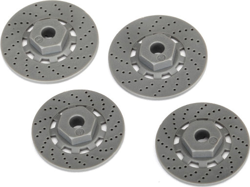 Wheel hubs, hex (disc brake rotors) (4)