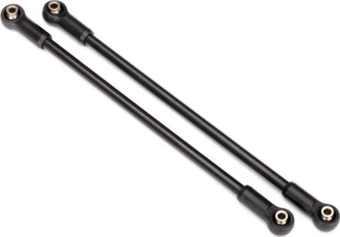 Suspension link, rear (upper) (heavy duty, steel) (7x206mm, center to center) (2) (assembled with hollow balls)