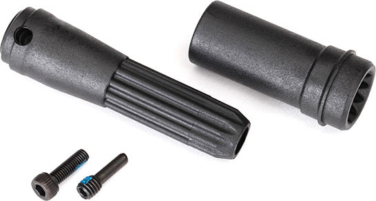 Driveshafts, center front/ 4mm screw pin (1)/ 3x10 CS (1)