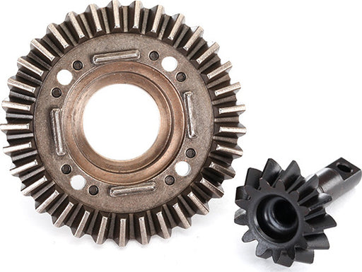 Ring gear, differential/ pinion gear, differential (front)